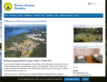 Tablet Screenshot of bredangcamping.se